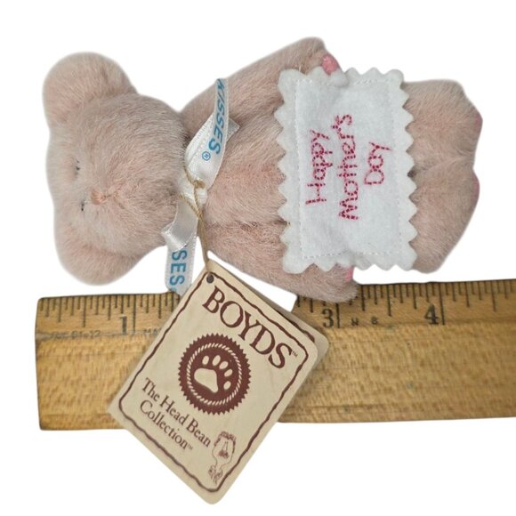 Boyds Bears Hershey Mini Maw Bear Head Bean Collection Plush Ornament 4" - Picture 2 of 9
